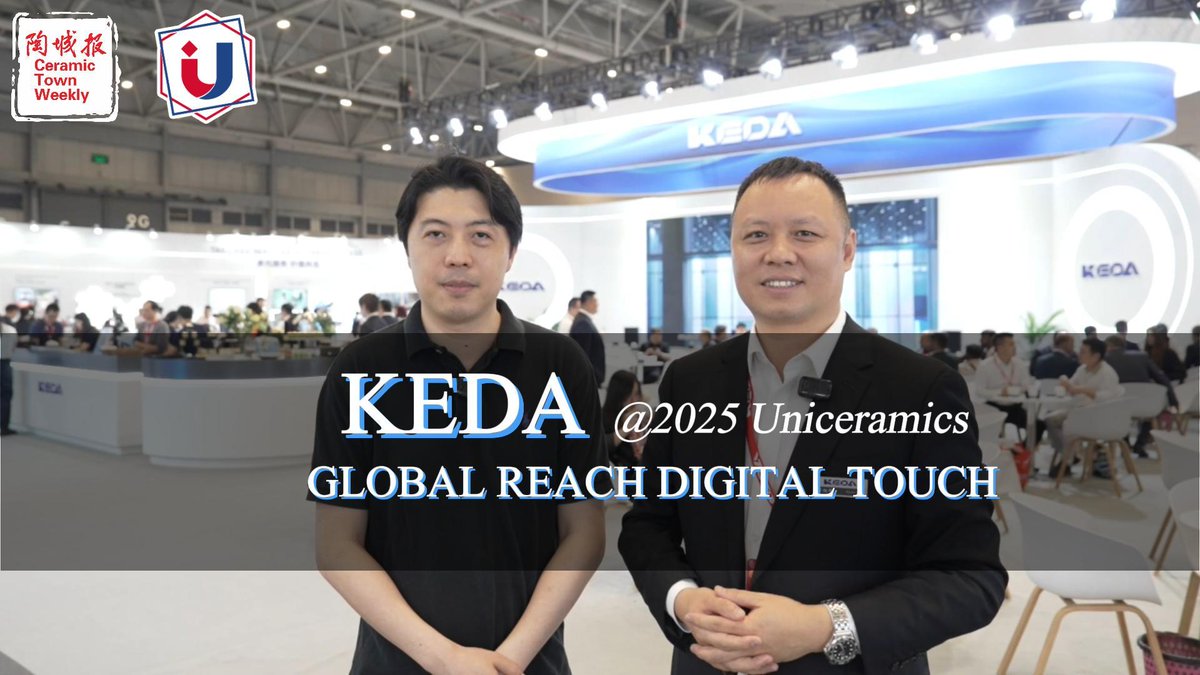 CeramicTWeekly's tweet image. KEDA at 2025 Uniceramics-GLOBAL REACH DIGITAL TOUCH youtu.be/jc0hGXRZT08?si… via @YouTube 
#KEDACeramicMachinery #GlobalService #GlobalSolutions #CompleteLine #SmartManufacturing #SmarterSolutions