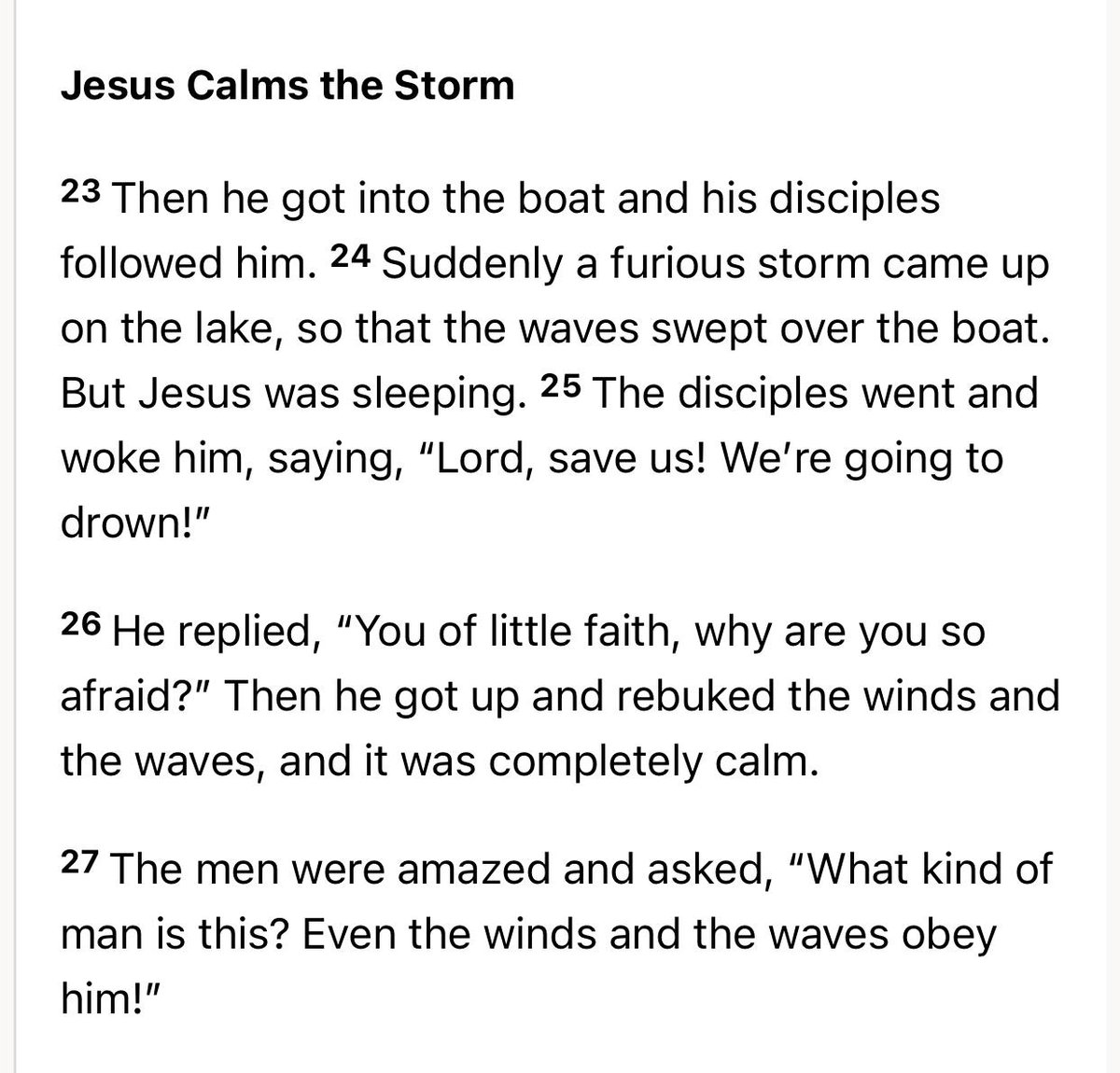 HolyTrinity_Now's tweet image. A few years ago, I almost lost &amp;amp; left my faith after trying to read the Bible from beginning to end

Then the Holy Spirit led me to concentrate on Jesus by focusing on the 4 books of the Gospel (Matthew, Mark, Luke &amp;amp; John)

Matthew 8:26