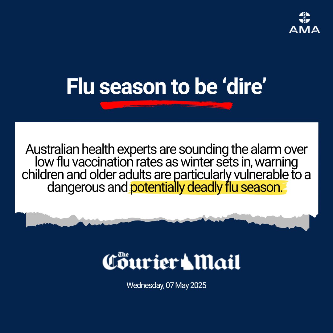 Influenza must not be taken lightly. As winter sets in, it is crucial Australians get up-to-date on their flu shots and Covid boosters. Book an appointment with your GP now to get vaccinated.