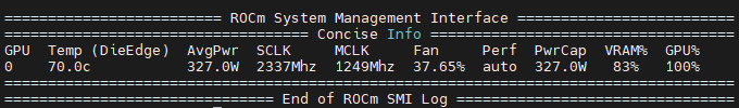 Just casually doing some SUP basecalling on an AMD 7900XTX GPU 😅 with ROCm in a workstation at home.

A work in progress by Hasindu and Bonson in the lab.