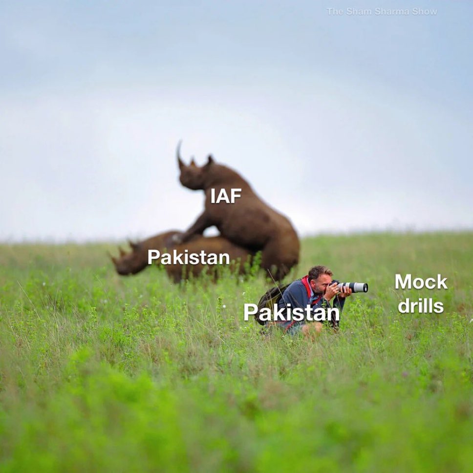 Pakistan still waiting for mock drills..🤣🤣
#IndiaPakistanWar #IndiaPakistanWar #PahalgamTerroristAttack #operation_sindoor #OperationSindoor #airstrike #ARMY