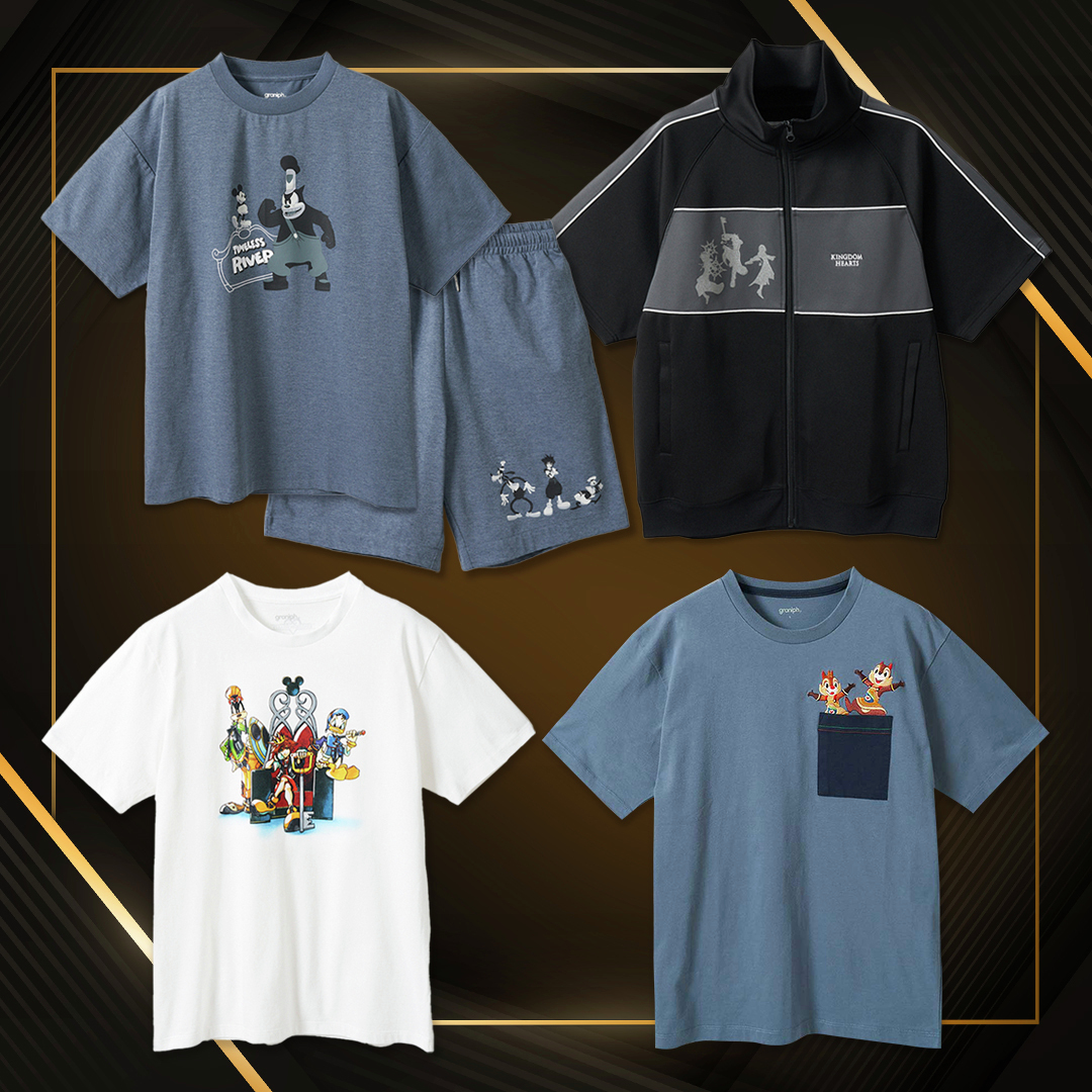 グラニフから『キングダム ハーツ』の新作コレクションが登場🗝️

ソラ、ドナルド、グーフィー、王様、キーブレードなど #キングダムハーツ の世界を堪能できるアイテムの数々をお楽しみください✨

本日(5/7)よりグラニフ公式オンラインストアで
先行予約受付開始！
➤ ac.ebis.ne.jp/tr_set.php?arg…

#_KH