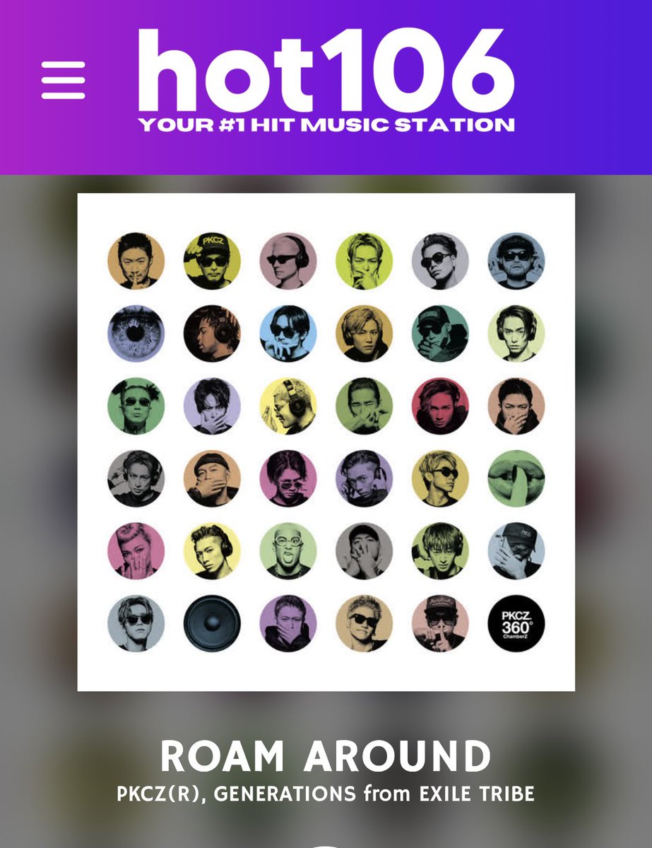 gene_chan_1121's tweet photo. 🇨🇦 @GlobalPopFrenzy 📻
I'm happy to hear #ROAMAROUND !
It's my favorite song 🙌
#GENERATIONS #PKCZ
@itsHOT106
@generationsfext https://t.co/OJDiu1MfUl