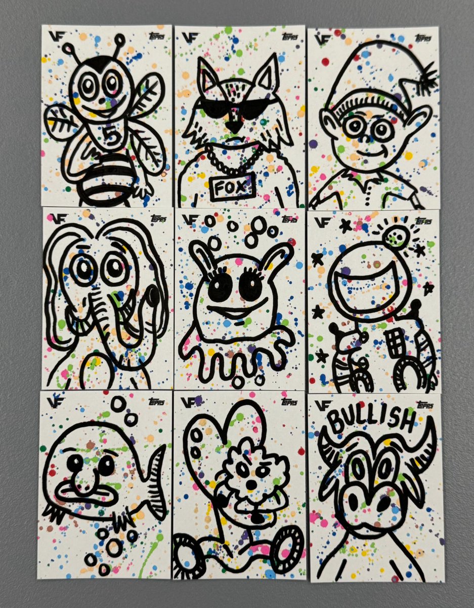 Eddie Gangland (@eddiegangland) on Twitter photo 👀 A little leak before midnight for all of the Veecon homies who’ve followed me and shown me endless support over the years. 🙏🏻
Happy hunting tomorrow. ✨✌️
May luck be on your side. #1of1s
#VeeFriends #VeefriendsTopps #VeefriendsToppsChrome <a href="/veefriends/">VeeFriends</a> <a href="/VeeFriendsCards/">VeeFriends Cards</a> 👀 A little leak before midnight for all of the Veecon homies who’ve followed me and shown me endless support over the years. 🙏🏻
Happy hunting tomorrow. ✨✌️
May luck be on your side. #1of1s
#VeeFriends #VeefriendsTopps #VeefriendsToppsChrome <a href="/veefriends/">VeeFriends</a> <a href="/VeeFriendsCards/">VeeFriends Cards</a>