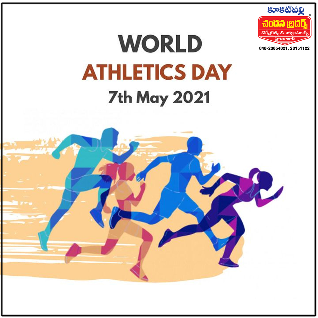 Chandanakphb's tweet photo. WORLD ATHLETICS DAY..

.
Call/WhatsApp +91970447774
by Chandana Brothers KPHB.
.
.
.
.
.
#kukatpallyhyderabad #Chandanabrothers
#kukatpallychandanabrothers#chandanabrothersjewellers https://t.co/0oI0X8ruS2