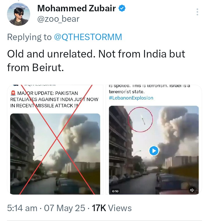 tanmoyofc's tweet photo. Despite the Criticism/Hate He Faces, 
@zoo_bear is a True Patriot

#OperationSindoor #IndiaPakistanWar #PahalgamTerroristAttack https://t.co/nw1sKKg0Ed