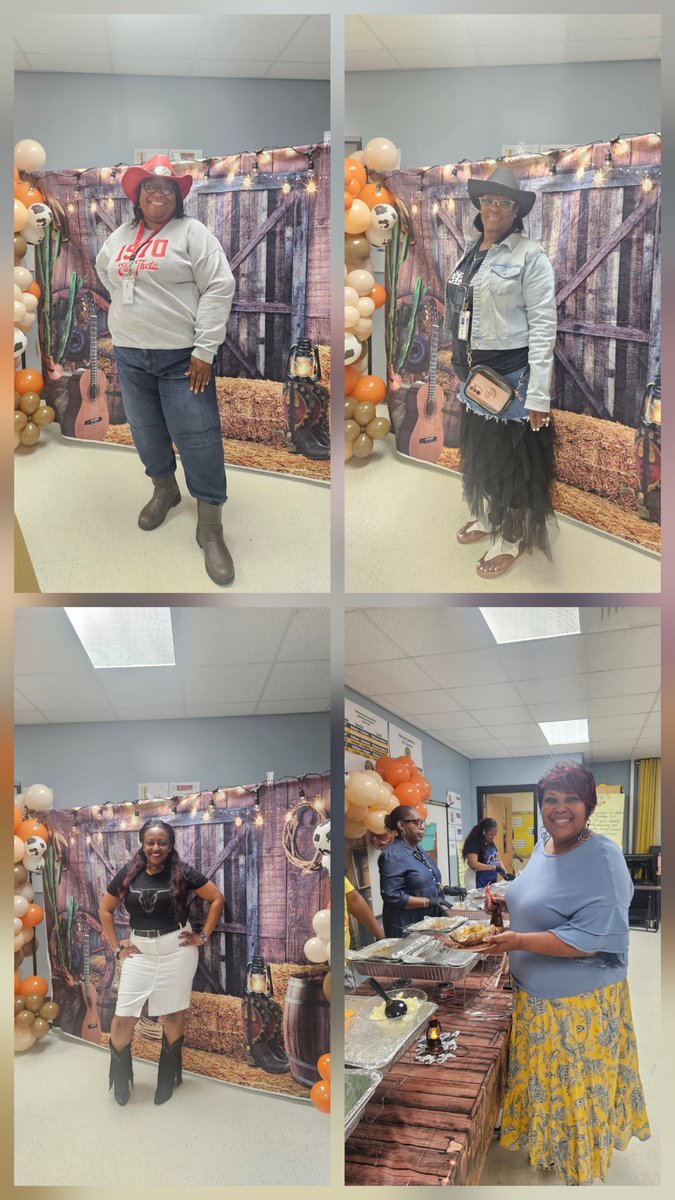 Feldwood Elementary School (@feldwoodes) on Twitter photo Day 2 of Teacher Appreciation Week <a href="/FeldwoodES/">Feldwood Elementary School</a> has us saying “Yeehaw for our teachers!” We’re rounding up gratitude and ridin’ into the sunset with appreciation for all you do!! #TeacherAppreciationWeek #westerntheme
#growinggreatness <a href="/shantarawcrooks/">Shantara Whitaker Crooks</a> <a href="/FultonCoSchools/">FultonCountySchools</a> Day 2 of Teacher Appreciation Week <a href="/FeldwoodES/">Feldwood Elementary School</a> has us saying “Yeehaw for our teachers!” We’re rounding up gratitude and ridin’ into the sunset with appreciation for all you do!! #TeacherAppreciationWeek #westerntheme
#growinggreatness <a href="/shantarawcrooks/">Shantara Whitaker Crooks</a> <a href="/FultonCoSchools/">FultonCountySchools</a>