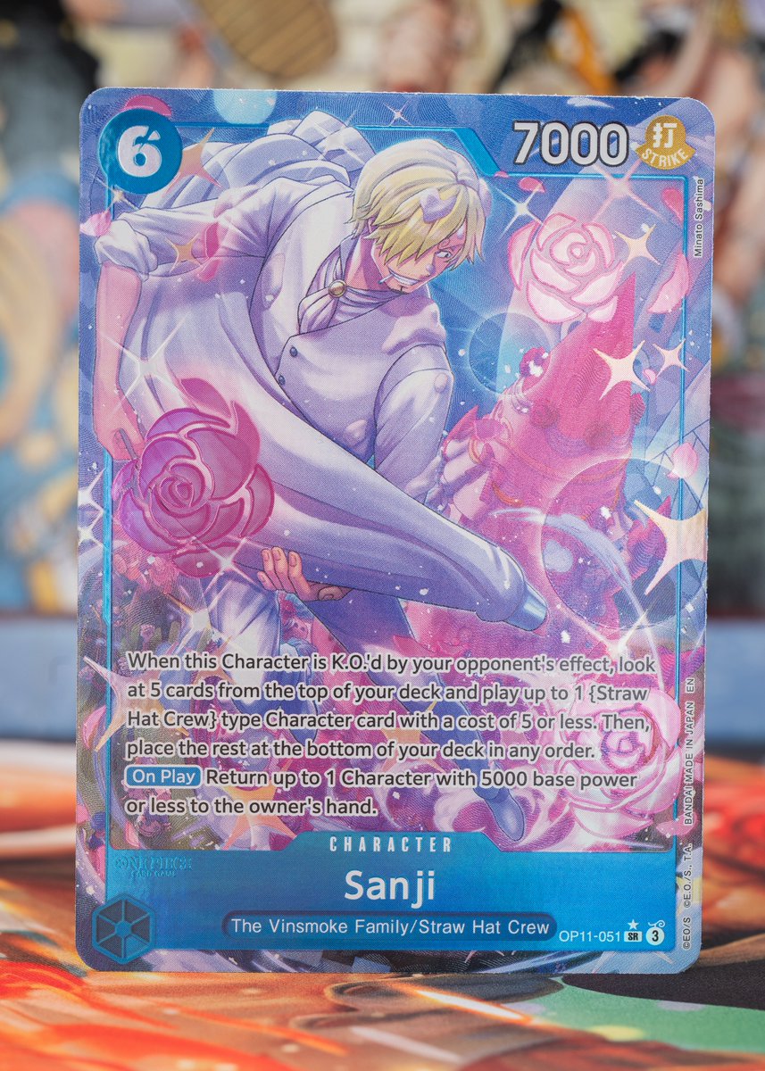 ワンピース　カード In-Person look at One Piece OP-11 A Fist of Divine Speed Reveal