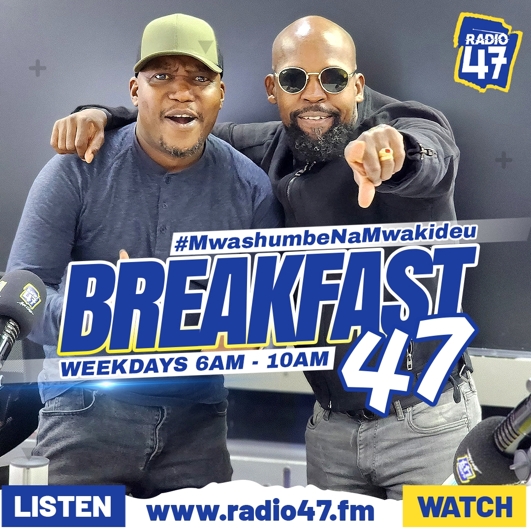 The Bigboyz of Radio wametua kwenye studio, tayari kukipiga mpaka mida ya 10:00am, unategea BreakFast 47 ukiwa wapi?
#HapaNdipo #MwashumbeNaMwakideu