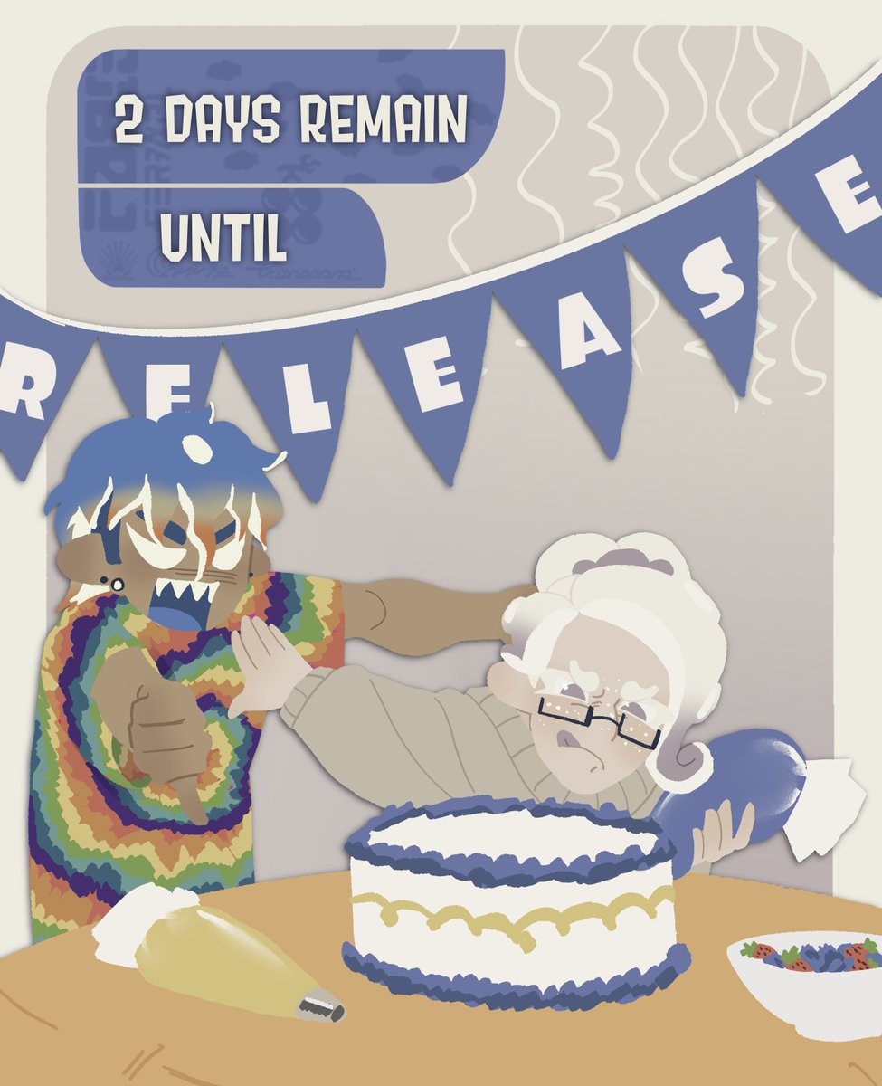 💢 Don’t even think about gettin’ in the way! Go handle the invitations, Tye! The zine releases in only two days!