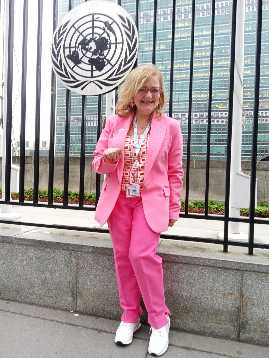 SandraPiesik's tweet photo. 🌍 Delighted to be back at the United Nations @UN  HQ in NYC! The STI Forum 2025 launched with a Action Day. I had the pleasure of speaking and facilitating a workshop on “The Regenerative Alliance: Collaborative Strategies for Future Healthscapes” @NYITArch @Denmark_UN https://t.co/mOFuW2nSqO