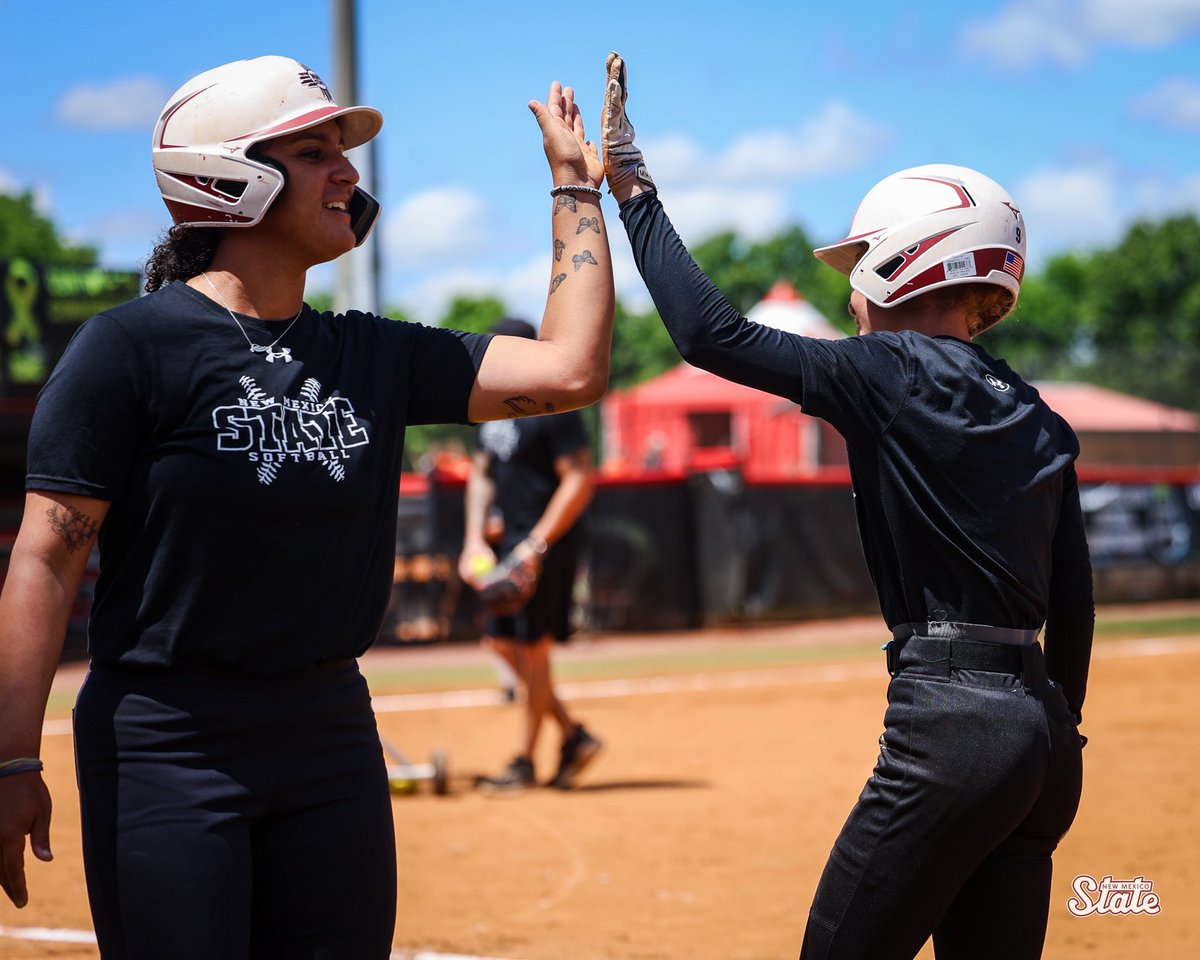 It’s good to be back 😍

📍 WKU Softball Complex

#AggieUp | #NoLimitsOnUs