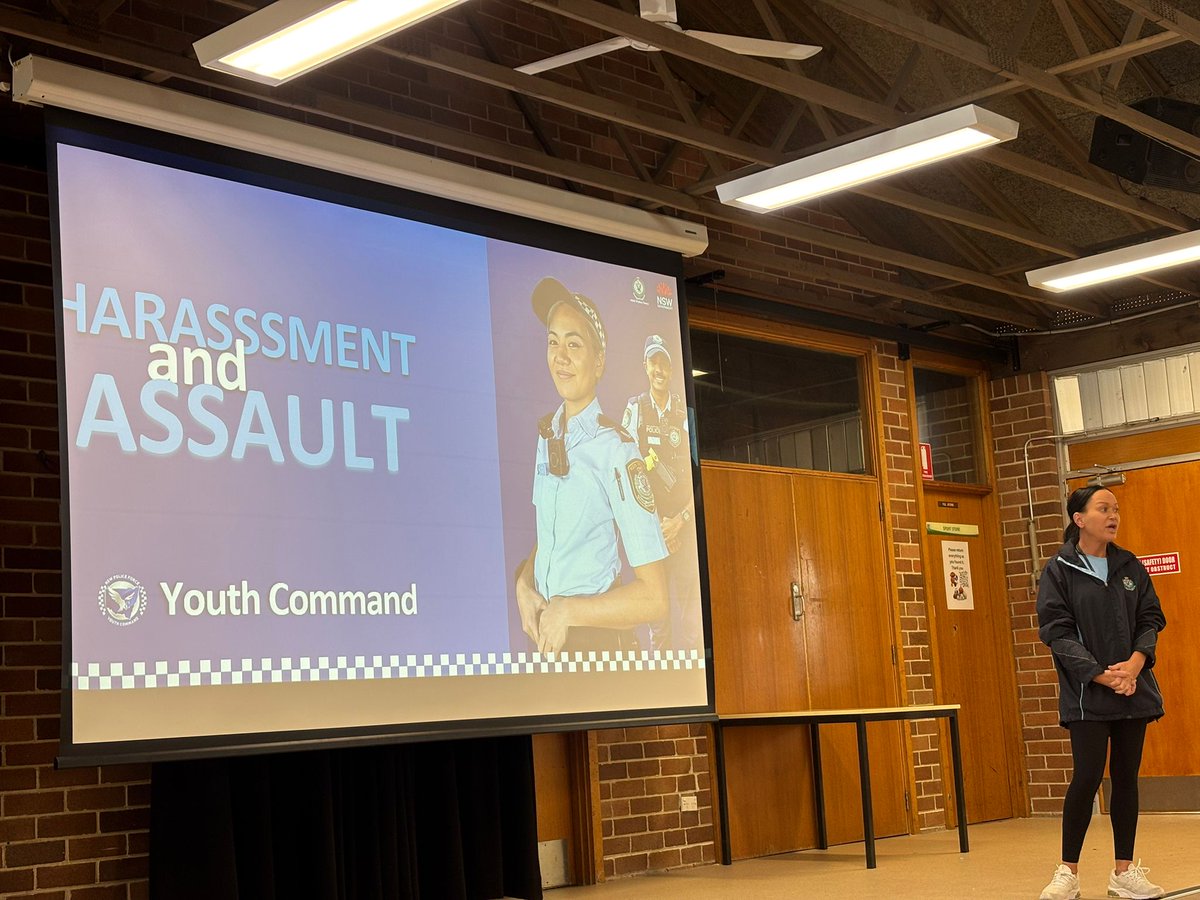 A visit from  Dennis &amp; Von from Blacktown Police for an important discussion with students &amp; staff about bullying and harassment The visit was part of a community outreach initiative aimed at promoting a safer &amp; more respectful environment both within &amp; beyond school grounds