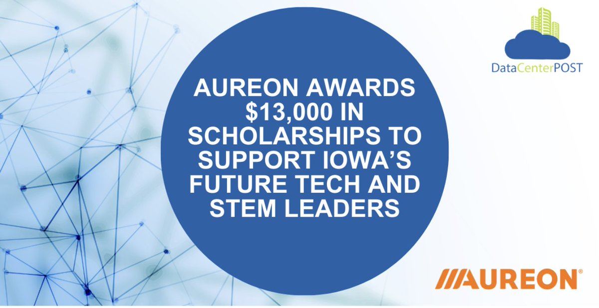 @Aureon has awarded $13,000 in scholarships to ten high school students pursuing STEM degrees through our STEM Scholarship and Scholarship for Technology Students programs.

📅 Applications for the 2025–2026 cycle open in December: datacenterpost.com/aureon-awards-…