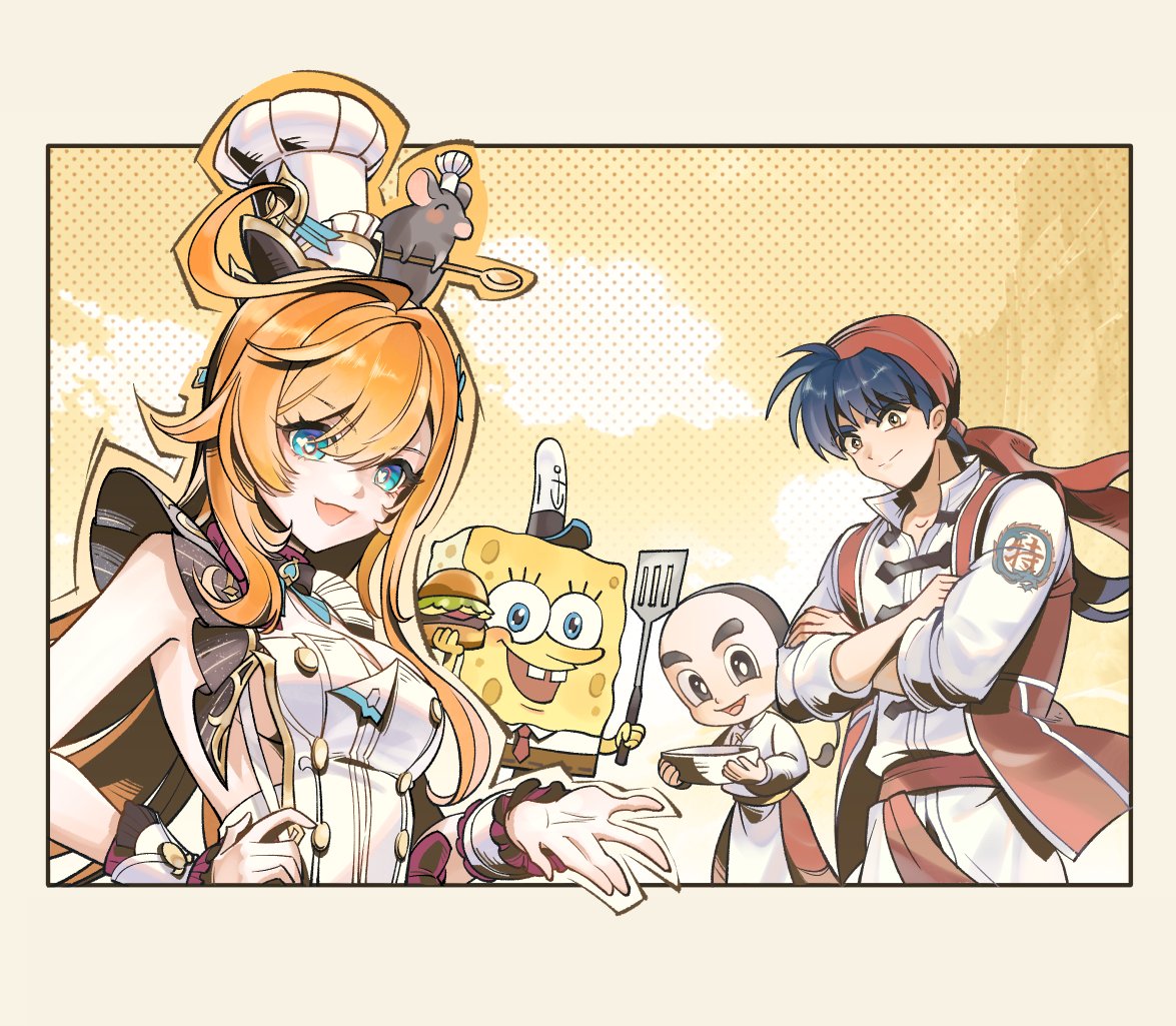 #Escoffier #RaidenShogun #wanderer 
老年烹饪大学师资力量竟如此雄厚——