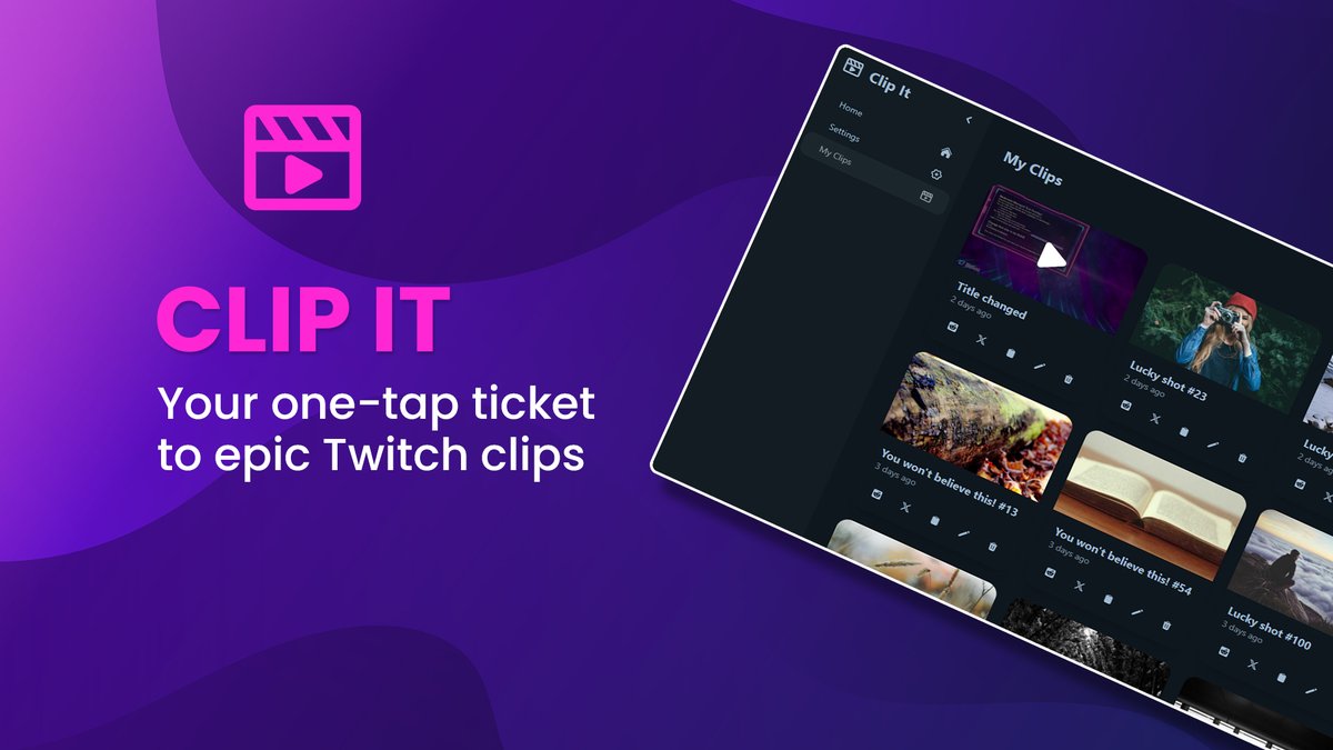 If you are streaming this week and use Streamlabs be sure to check out Clip It, the absolute best way to capture Twitch clips while streaming!

streamlabs.com/library/app-st…