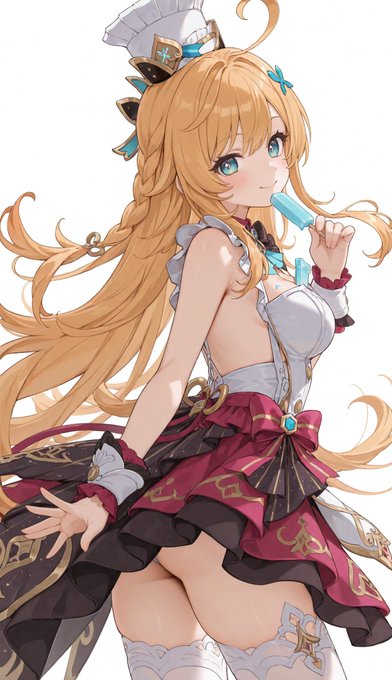 ٩(๑❛ᴗ❛๑)۶ Escoffier Genshin Impact)