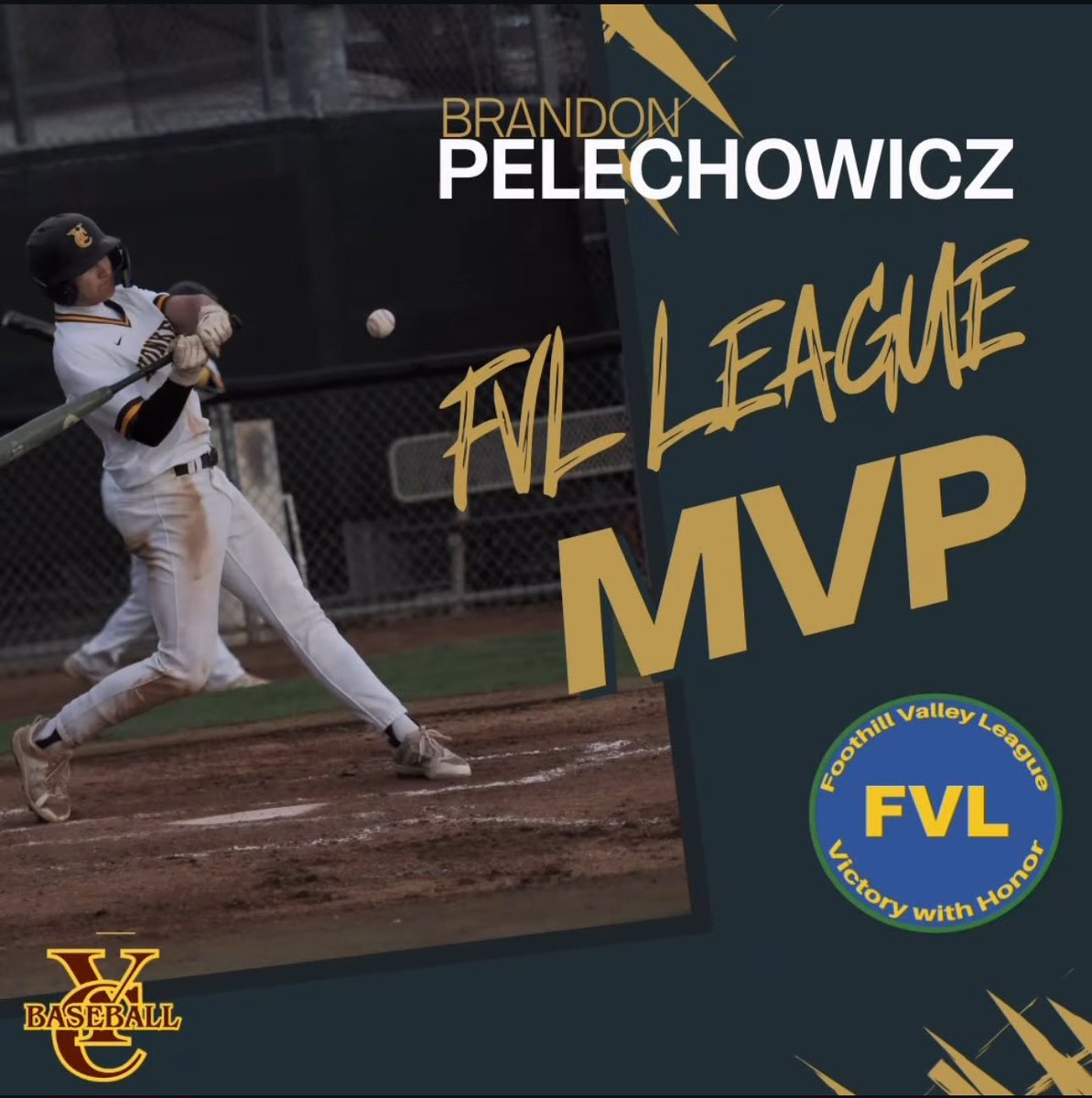 Brandon (@brandonpeley34) on Twitter photo League MVP!
Big playoff game tomorrow 5/6 first pitch at 6pm @ Yuba!
<a href="/YCHonkerBsbl/">Yuba City Honker Baseball</a> <a href="/NorCalU1/">NorCalU</a> <a href="/SStormCoach12/">Dan Bugarin</a> <a href="/angryg12/">Anthony Gonzales</a> <a href="/Coach_Bomber/">Coach Bomber</a> <a href="/LSUCoachJ/">Jay Johnson</a> <a href="/DigsPitcher/">Pitcher DIGS</a> <a href="/HankLoForte/">Hank LoForte</a> League MVP!
Big playoff game tomorrow 5/6 first pitch at 6pm @ Yuba!
<a href="/YCHonkerBsbl/">Yuba City Honker Baseball</a> <a href="/NorCalU1/">NorCalU</a> <a href="/SStormCoach12/">Dan Bugarin</a> <a href="/angryg12/">Anthony Gonzales</a> <a href="/Coach_Bomber/">Coach Bomber</a> <a href="/LSUCoachJ/">Jay Johnson</a> <a href="/DigsPitcher/">Pitcher DIGS</a> <a href="/HankLoForte/">Hank LoForte</a>