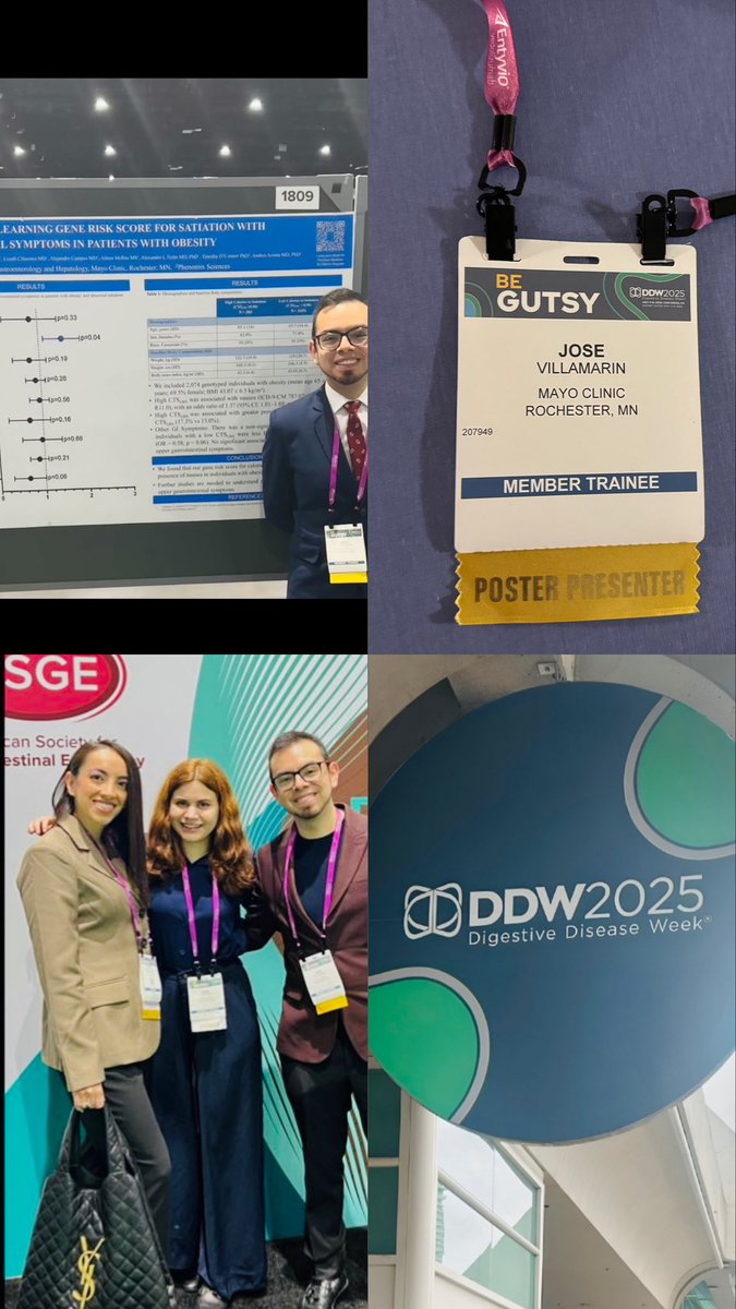 Excited to present our work at my first #DDW2025. Inspired by the brilliant sessions and grateful to connect with amazing people!

Grateful to work alongside an incredible team of rising stars in the field who inspire me to keep improving every day!