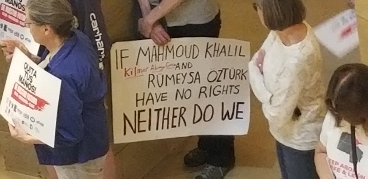Hands Off Our Future - Rally at the Capitol Rotunda
What do we need? Justice and kindness.
When do we want it? Now!
<a href="/UnidosMN/">UnidosMN</a>