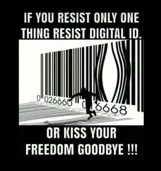 Resist_CBDC's tweet image. 🚨 REJECT 
🚨 DIGITAL 
🚨 ID