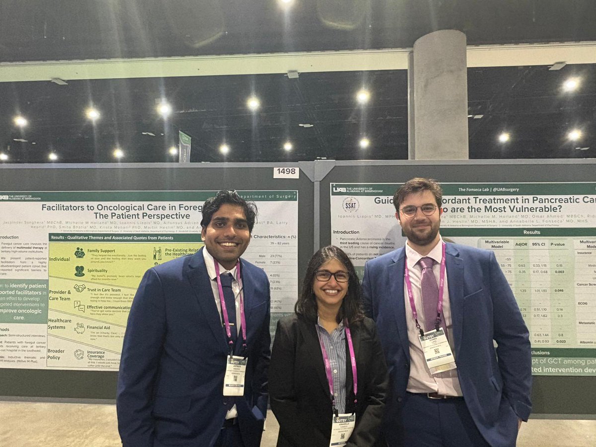 Annabelle Fonseca (@afonsecamd) on Twitter photo Awesome job <a href="/iliapis_md/">Ioannis Liapis</a> & <a href="/Jaspinder_med/">Jaspinder Sanghera</a>. Great job presenting at <a href="/SSATNews/">SSAT</a> and representing <a href="/UABSurgery/">UAB Surgery</a> Awesome job <a href="/iliapis_md/">Ioannis Liapis</a> & <a href="/Jaspinder_med/">Jaspinder Sanghera</a>. Great job presenting at <a href="/SSATNews/">SSAT</a> and representing <a href="/UABSurgery/">UAB Surgery</a>