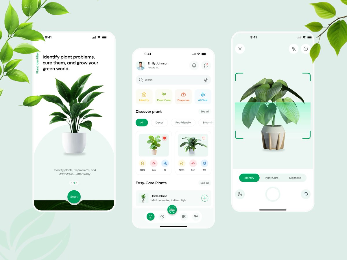kitesdesign's tweet photo. Plant mobile app design https://t.co/tbzBebpnVA