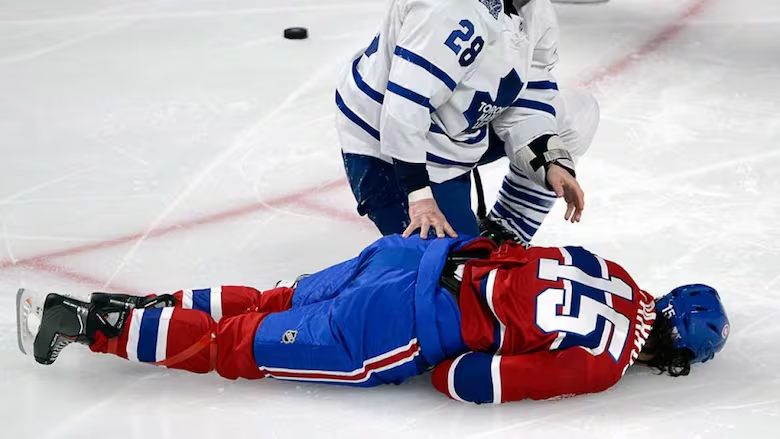 dt_oc's tweet photo. @GeorgeParros seems to want every hockey player to feel what it felt like when he took that inadvertent tumble against Colton Orr. Guess what -  not every play is an inadvertent tumble. Sometimes a guy just elbows a guy in the head. https://t.co/HJnGcMhnOg