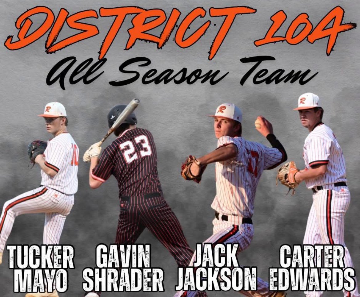 Some nice District hardware for our guys!  Congrats <a href="/JamesonAndrews0/">Jameson Andrews</a>  <a href="/CarterE19631963/">Carter Edwards</a>  <a href="/gage_whitt/">Gage Whitt</a>  <a href="/GavinShrad39258/">Gavin shrader</a>  Jack Jackson. Tucker Mayo, Aiden Vaughn, <a href="/lukerudy8/">Luke Jones</a>