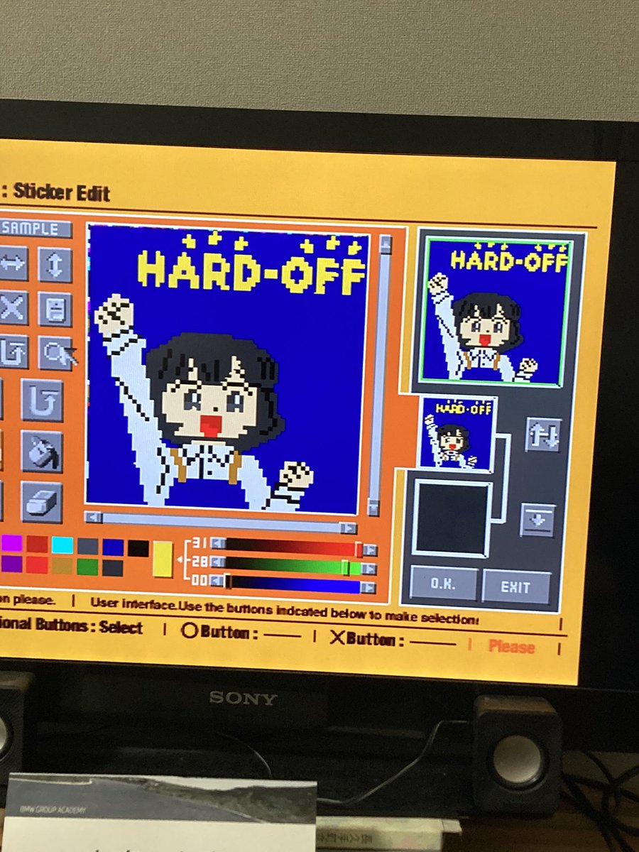 GOLF90vo's tweet image. ハードオフ愛知制覇記念にR4でハードオフデカール作った