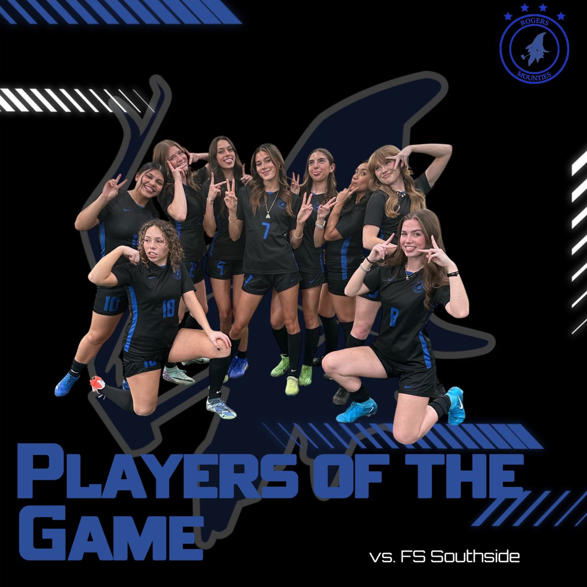 Our Players of the Game go to our amazing Seniors! Played a great game and a perfect way to wrap up Senior Night! Go Mounties! <a href="/PaulADrps/">RPS-Athletics</a> <a href="/rhs_21/">RHS-Athletics</a>