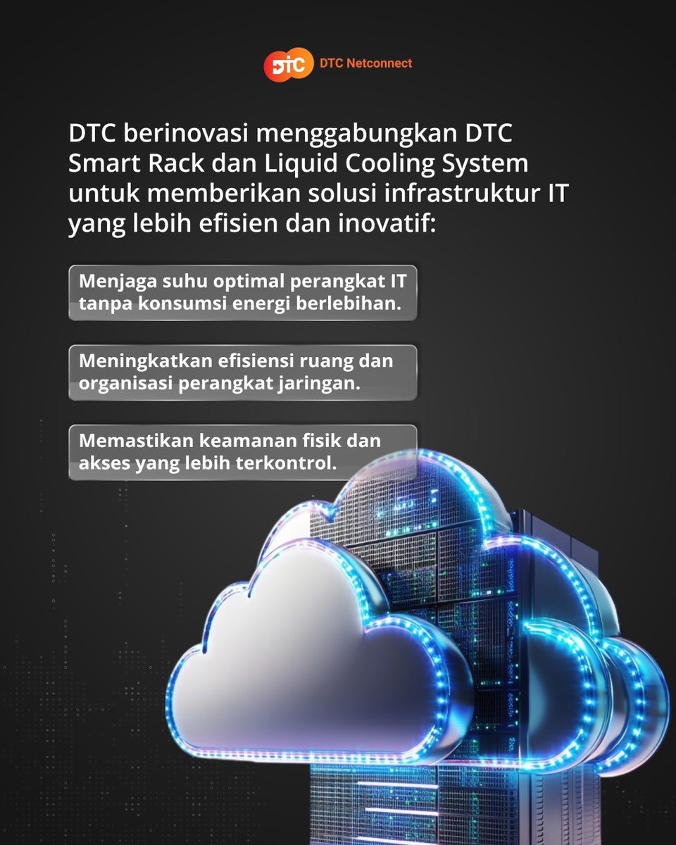 DNetconnect's tweet image. Hallo, My Client, ada pepatah bilang; &quot;Tak kenal maka tak sayang&quot;

Yuk sini , kita kenalan dulu sama &quot;DTC Liquid Cooling System&quot;

Let&apos;s go kita bahas &amp;gt;&amp;gt;

#datacenter #datacenterAI #AIdatacenter #pusatdata #aipusatdata #pusatdataAI #smartracksystem #liquidcoolingsystem