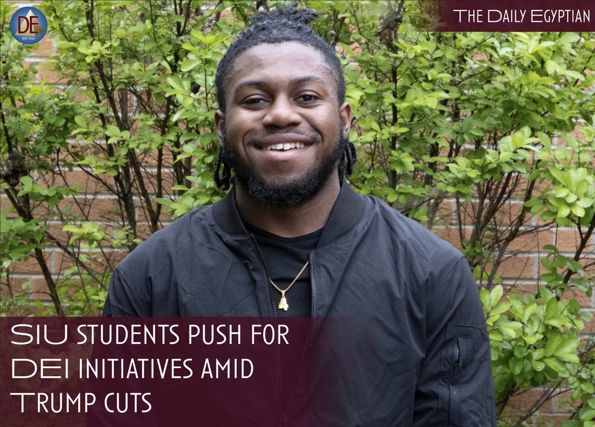 DEI policies under threat: As universities across the U.S. face pressure to eliminate diversity, equity and inclusion programs, SIU students speak out on what's at stake - from scholarships to safety.

Read more: dailyegyptian.com/121383/news/si…

✍️: Peyton Cook