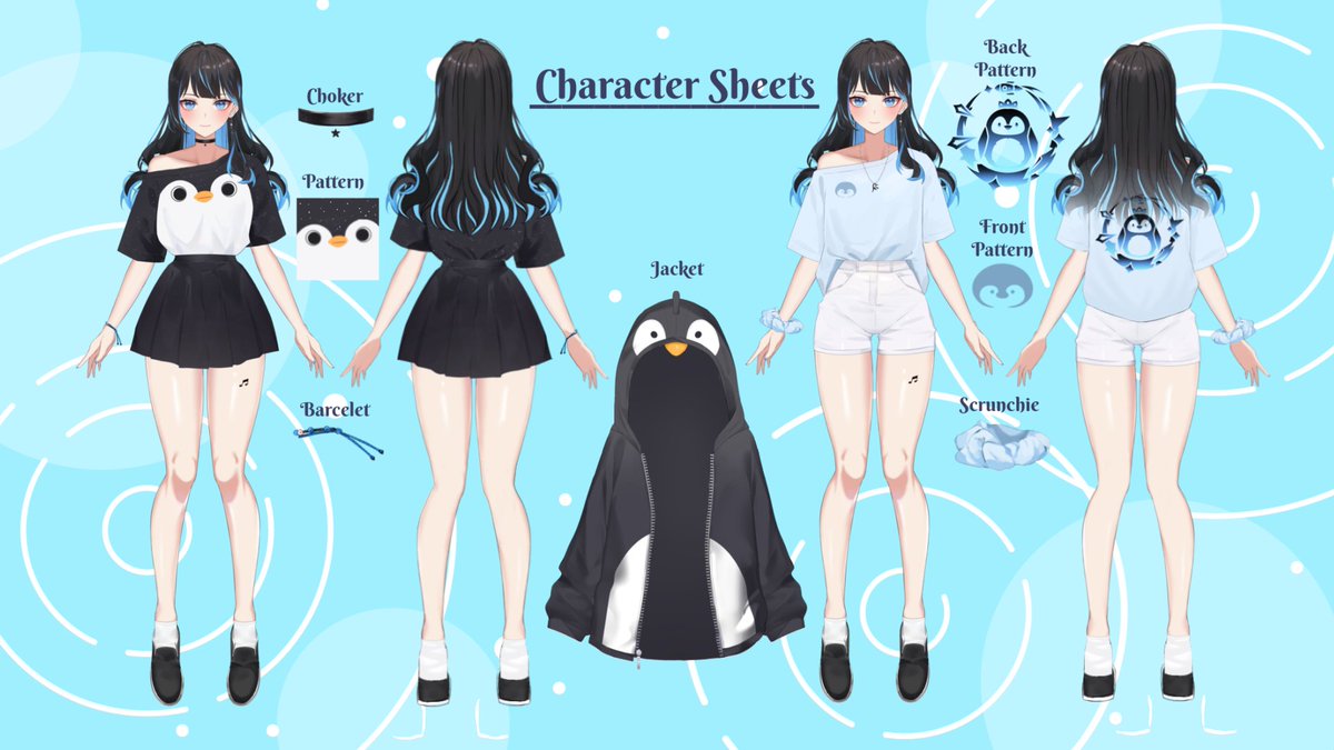 MelodyChiavy's tweet photo. ใCHARACTER SHEET 2.1ใ๐ง
Penguu? Knock knock~ (เนหฬตใแดใหฬต)ู
ใใ ill : @.ardisketch_2d
ใใ rig : @.noe_hakase
๐ง Hastag ๐ง
โ
General : #MelodyChiavy
โ
Live : #MeloOnAir
โ
FanArt : #MeloDraww
โ
Clips : #ChiaClips
โ
Announcment : #Announchia https://t.co/8ZrGdbWaUS