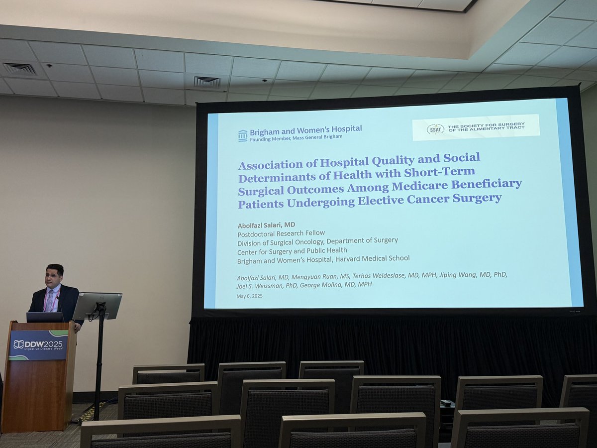 Abolfazl Salari, MD (@abolfazlslr) on Twitter photo I’m deeply honored to have the opportunity to present my work at SSAT 2025. I extend my sincere gratitude to my mentors, <a href="/realgmolina/">George Molina</a> , <a href="/JipingWangMD/">Jiping Wang</a> and to my collaborators at <a href="/CSPH_BWH/">CSPH</a> <a href="/BwhSurgOncology/">BWH Surgical Oncology</a> for their invaluable support throughout this project.#SSAT2025 #DDW2025 I’m deeply honored to have the opportunity to present my work at SSAT 2025. I extend my sincere gratitude to my mentors, <a href="/realgmolina/">George Molina</a> , <a href="/JipingWangMD/">Jiping Wang</a> and to my collaborators at <a href="/CSPH_BWH/">CSPH</a> <a href="/BwhSurgOncology/">BWH Surgical Oncology</a> for their invaluable support throughout this project.#SSAT2025 #DDW2025