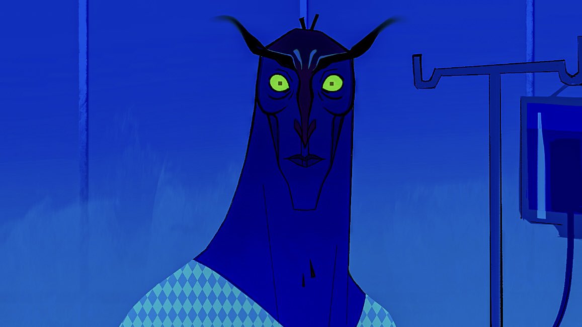 He has turned into an idea for an animated short