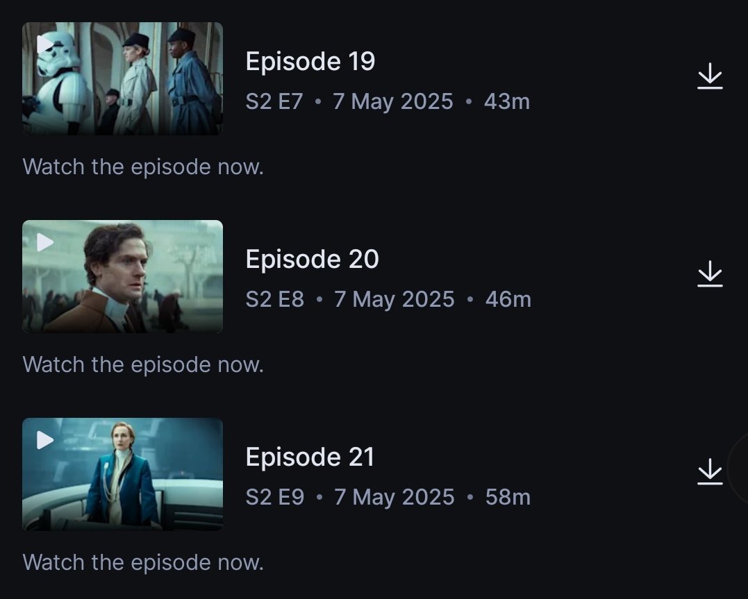 #Andor episode 7, 8, dan 9 sudah tayang 👌