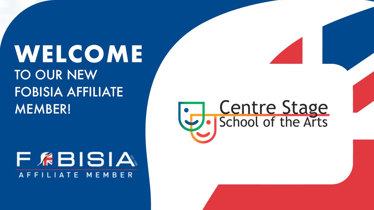 FOBISIA1's tweet image. We are very pleased to welcome our new Affiliate Member Centre Stage School of the Arts!
centre-stage.com/home/
#FOBISIA
#fobisiaaffiliatemember
#thefobisiafamily