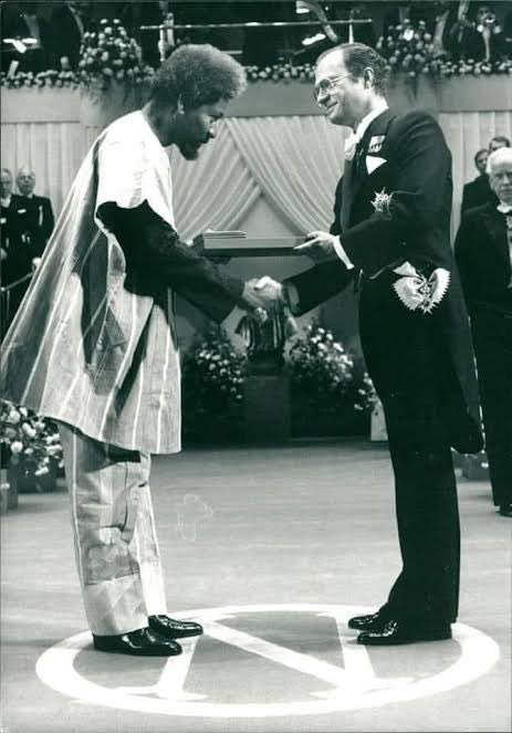 There was NOT a single African Writer in the room when they gave him the Award. Why?