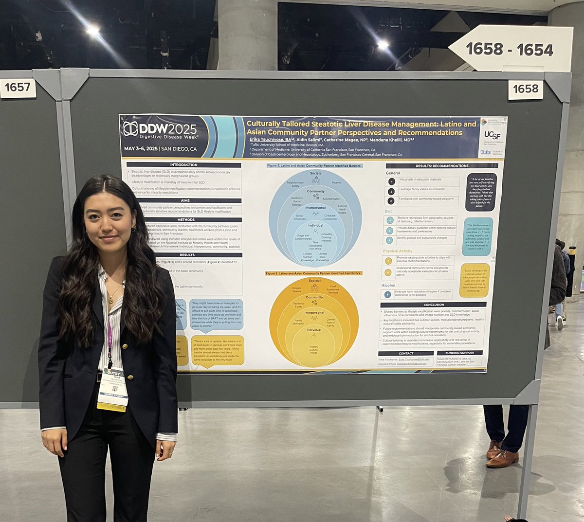 Erika Tsuchiyose (@erikatsuchiyose) on Twitter photo Had a great past few days at #DDW2025
Grateful for the best mentors <a href="/TuftsMedSchool/">Tufts School of Medicine</a> <a href="/UCSF/">UC San Francisco</a> & beyond
<a href="/DDWMeeting/">Digestive Disease Week</a> <a href="/AASLDtweets/">AASLD</a> Had a great past few days at #DDW2025
Grateful for the best mentors <a href="/TuftsMedSchool/">Tufts School of Medicine</a> <a href="/UCSF/">UC San Francisco</a> & beyond
<a href="/DDWMeeting/">Digestive Disease Week</a> <a href="/AASLDtweets/">AASLD</a>