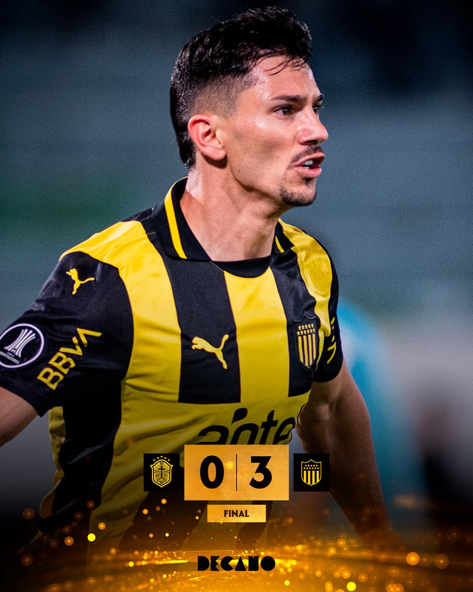 OficialCAP's tweet image. ✊🏻 𝐆𝐀𝐍𝐎𝐎𝐎𝐎𝐎𝐎𝐎 𝐏𝐄𝐍̃𝐀𝐑𝐎𝐋 🟡⚫️

San Antonio 0️⃣-3️⃣ @OficialCAP 

#VamosCarbonero @Libertadores