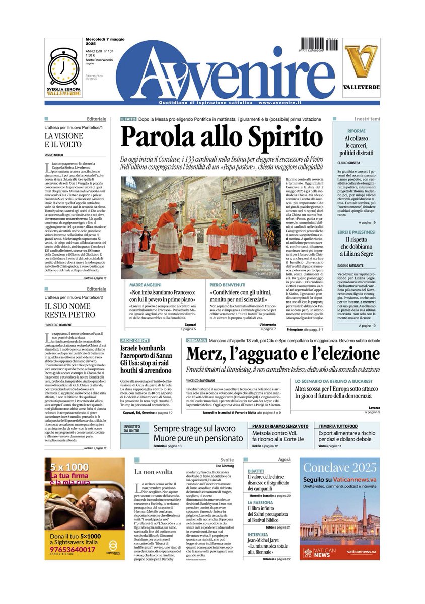 #07maggio
🔴A questo link buff.ly/2RhV0v2 puoi leggere la copia digitale, comprare una copia o abbonarti