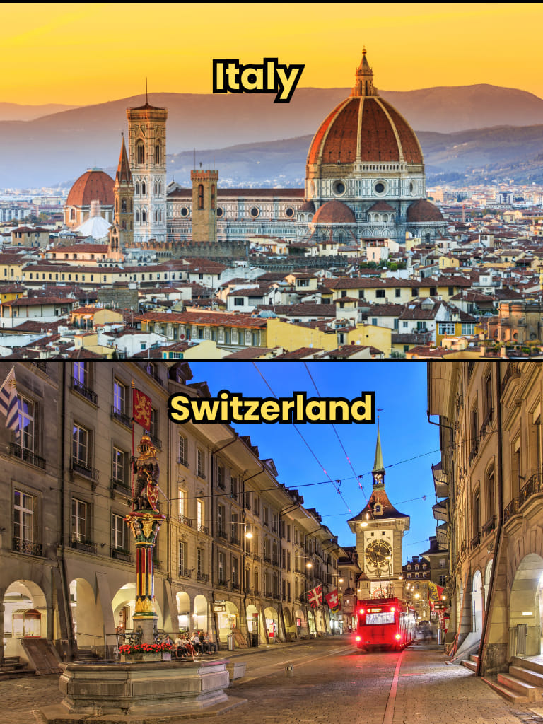 Italy  Or Switzerland