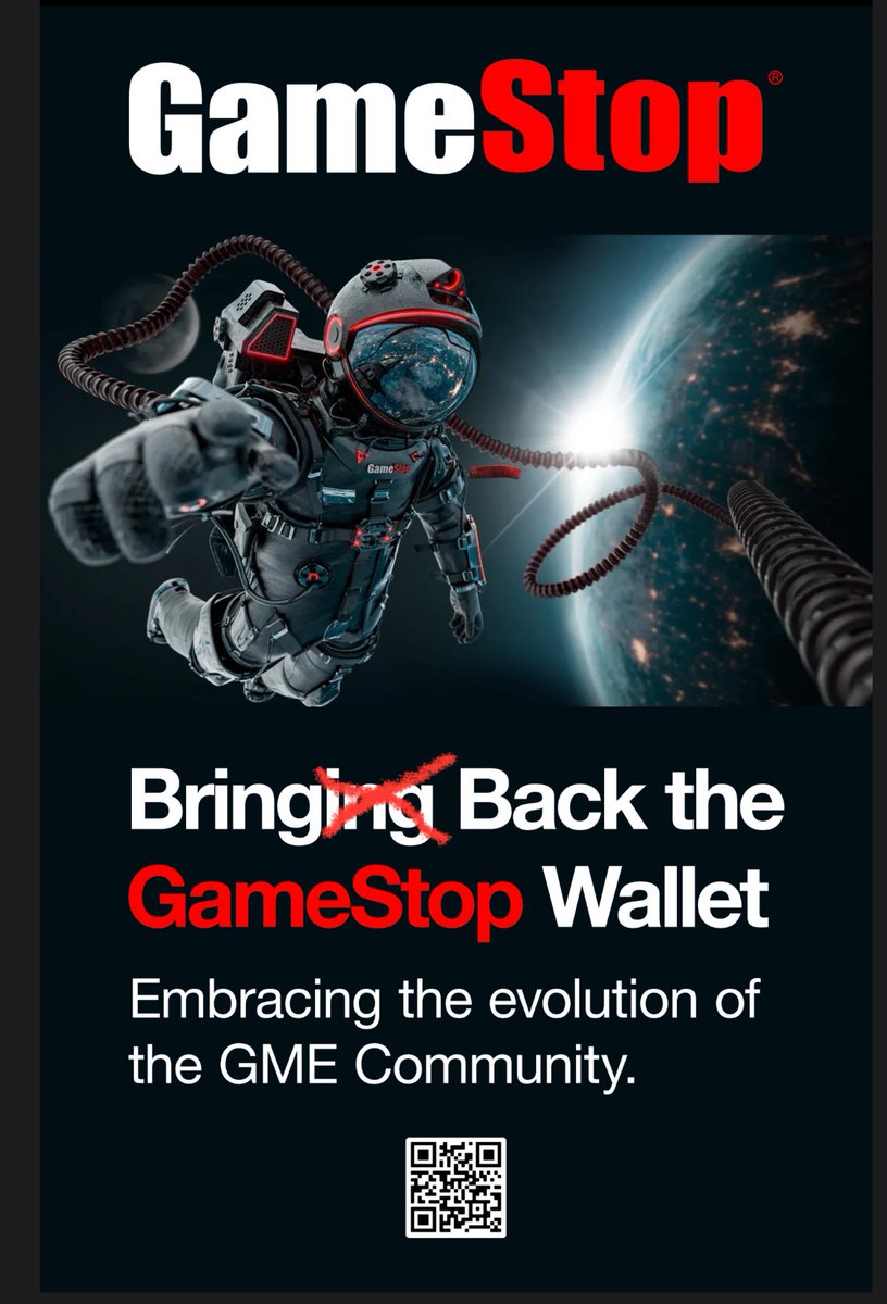 phillipg00's tweet photo. Bringing back the Web3 wallet isn’t just a rumor – it’s a real request and demand. IMO with this administration, now’s the time to encourage more blockchain innovation. Let’s make it happen. 

#BringBackTheWallet #GameStopWeb3 #HowSoonIsNow 

$GME @GMEethereum @gamestop @fbb4official