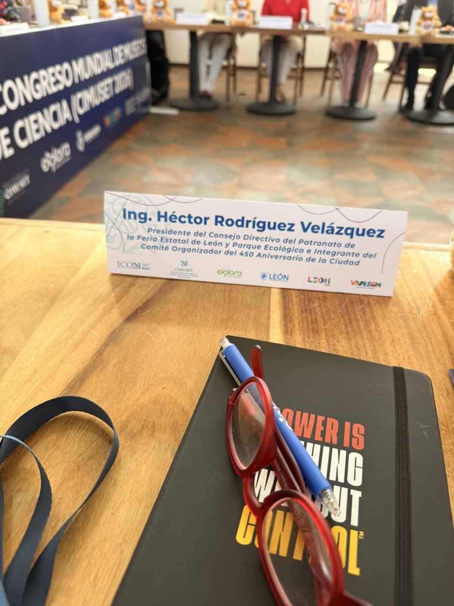 hector_rodvel's tweet photo. Hoy arrancamos con la primera reunión rumbo al CIMUSET 2026, el Congreso Mundial de Museos y Centros de Ciencia… ¡y será en #León!
@ExploraLeon se convertirá en punto de encuentro global para compartir ideas, ciencia y asombro.
#León450 🦁
#CIMUSET2026 #ICOM https://t.co/3RTARv0QNb
