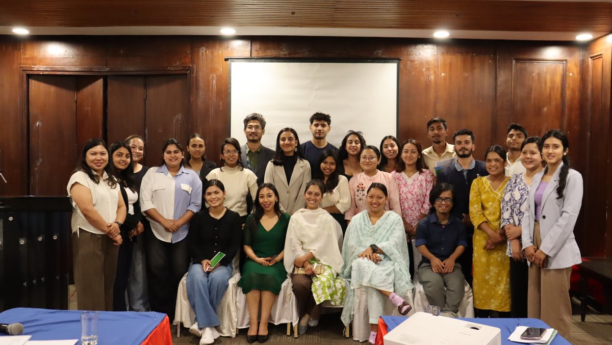 Prakriti Resources (@prcnepal) on Twitter photo On May 5, 2025, youth from across Nepal including Jumla, Dhanusha, Sindhuli and Kathmandu came together for a powerful ✨Dialogue on Youth, Intersectionality, and Policy Responses to Climate Challenges and Adaptation, 🌍 co-organized by <a href="/PlanNepal/">Plan International Nepal</a> and <a href="/prcnepal/">Prakriti Resources Centre</a>. On May 5, 2025, youth from across Nepal including Jumla, Dhanusha, Sindhuli and Kathmandu came together for a powerful ✨Dialogue on Youth, Intersectionality, and Policy Responses to Climate Challenges and Adaptation, 🌍 co-organized by <a href="/PlanNepal/">Plan International Nepal</a> and <a href="/prcnepal/">Prakriti Resources Centre</a>.