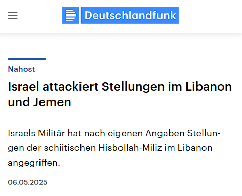 Die "Stellungen im Jemen" waren der internationale Flughafen des Landes, zwei Kraftwerke, eine Zementfabrik sowie ein Seehafen, über den der Jemen 80 Prozent seiner Lebensmittelimporte bezieht.
