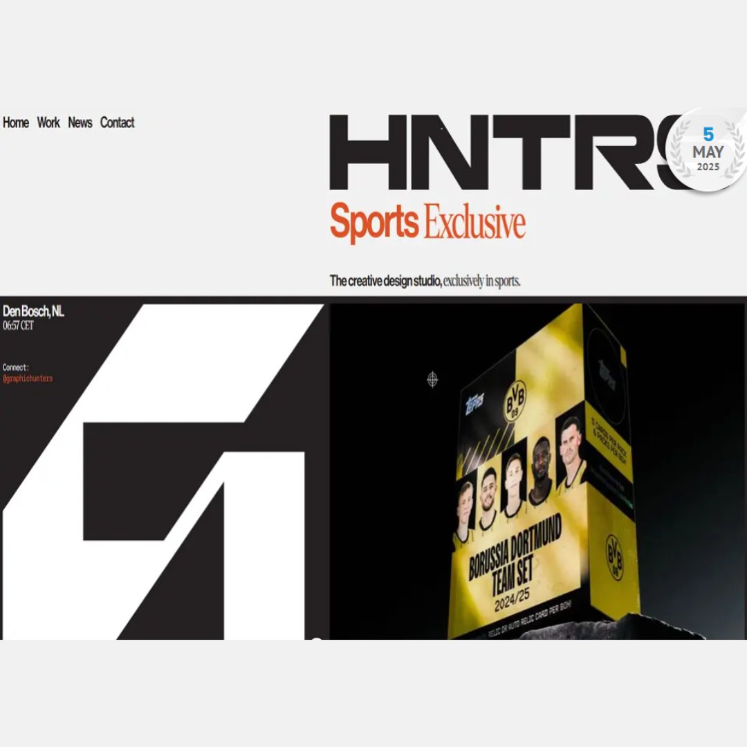 _TopCssGallery's tweet photo. https://t.co/i9tO2lMD9v is happy to announce the newest SOTD listing (site of the day)
https://t.co/BMgS99KBMx 5th-May-25. We congratulate @codebydennis
#siteoftheday #sotd #2k25 #TopCssGallery #cssgallery #Submit #Art #Illustration #Clean #DesignAgencies #Graphicdesign https://t.co/X1ZetPyjxK