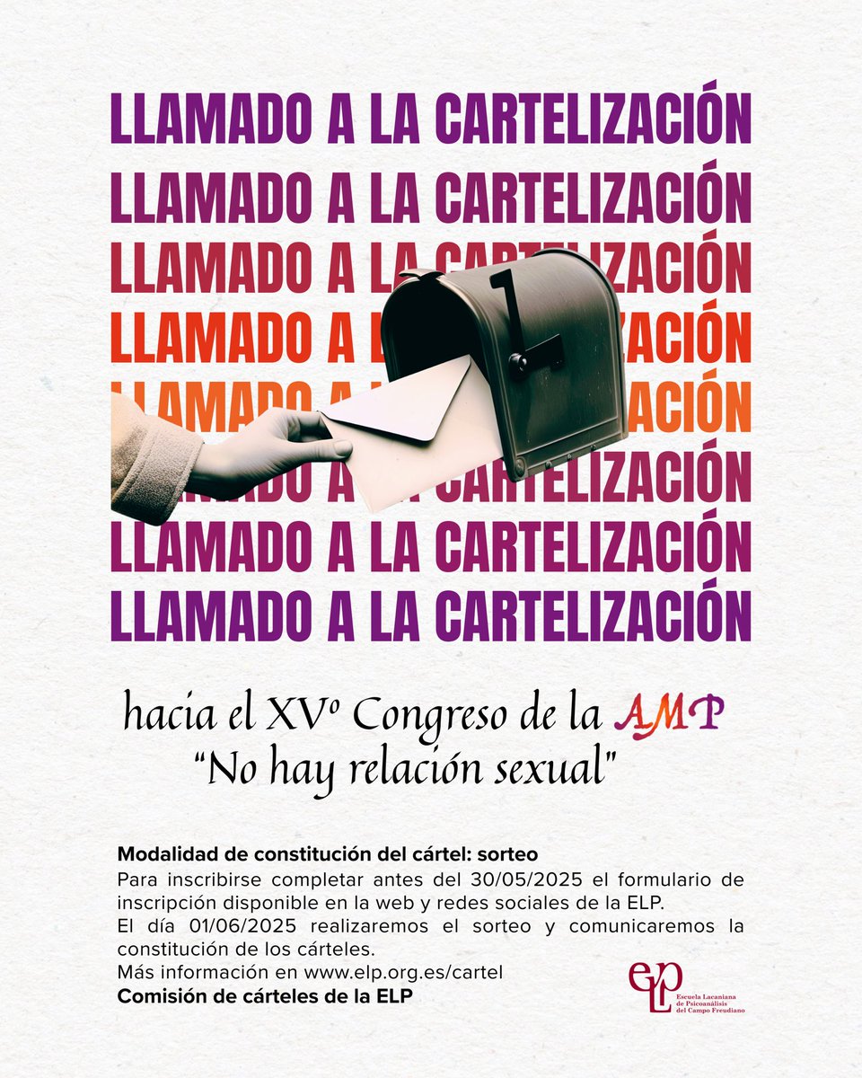 Escuela Lacaniana de Psicoanálisis tweet media
