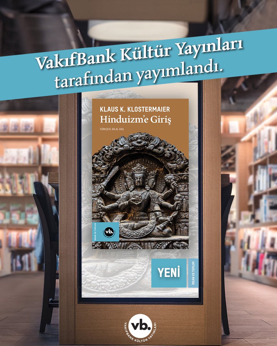 VakifBankKY's tweet photo. Yeni kitabımız “Hinduizm’e Giriş” yayımlandı! İncelemek için web sitemizi ziyaret edebilirsiniz. #vbky #vebenzersiz https://t.co/Re8H39LyVU